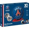 3D Puzzle - MEGABLEU - Paris Saint Germain Crest - 19 Pieces - From 7 Years