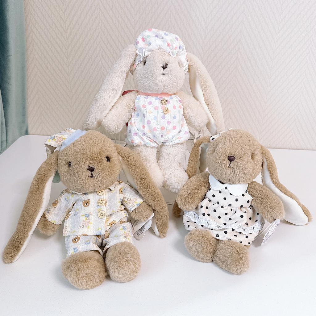 Musi Rabbit Annie Long Ear Bunny Plush Doll Soft Stuffed Animal Sleep Companion Sleeping Pillow Toy For Kids Girls Birthday Gift