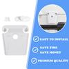 Igloo Cooler Latch Post and Screw Replacement Cooler Latch Plastic Latch Set Igloo Cooler Latch Replacement Kit LBB-Parts High-Strength (2-Pack)