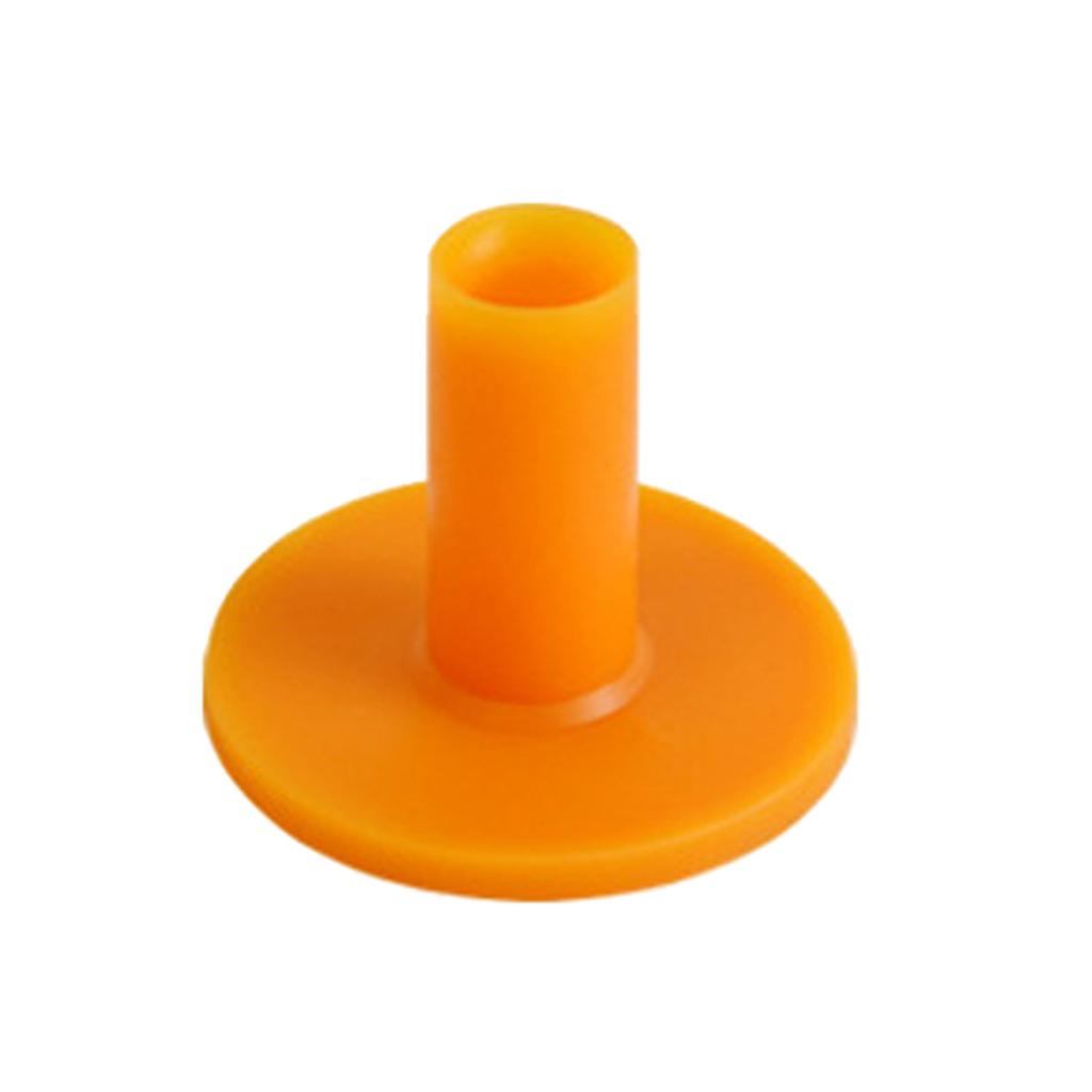 10Pcs Golfing Rubber Tees for Driving Ranges Practice Mat Easy to Carry Golfing Tees Holder for Beginner Professional