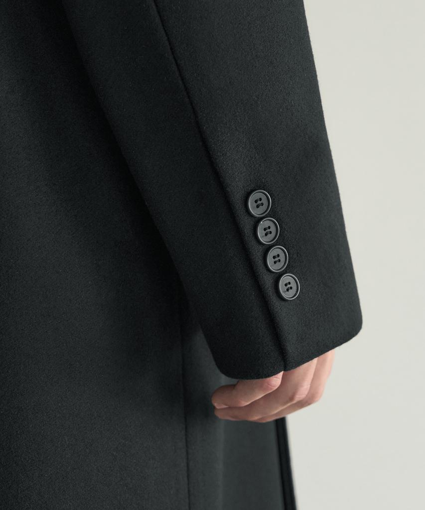 Rotember Wool Double Chester Coat [Black]
