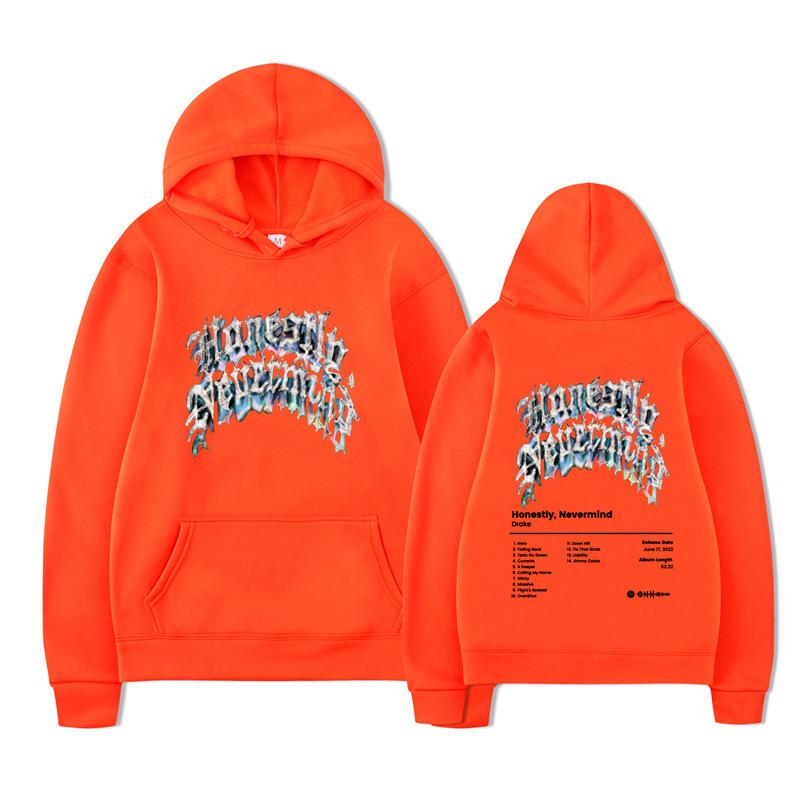 Rapper Drake Music Album Honestly Nevermind Hoodie
