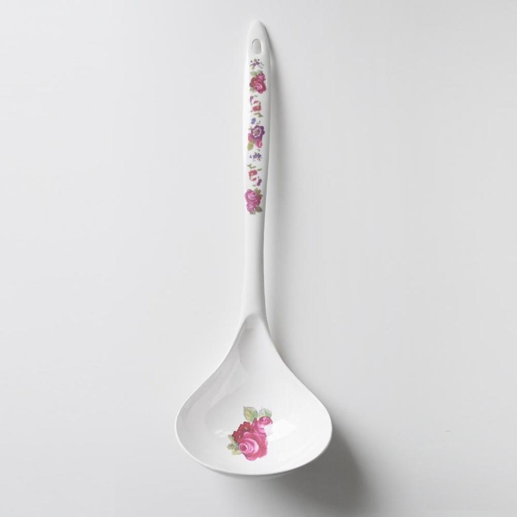 

Vintage Flower Melamine Cookware Ladle Large