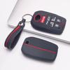 Funda de Silicona Premium tipo Panal para Llave Inteligente llavero Compatible Toyota Sienna Highlander Venza Grand Highlander Protector Anti-arañazos Antigolpes