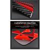 Real Soft Carbon Fiber for Chevrolet Camaro 2010 2011 2012 2013 2014 2015 Car Water Cup Holder Sticker Accessories Interior
