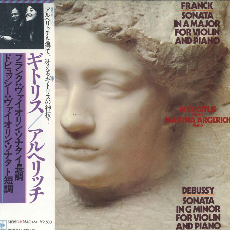 

LP Record Franck Violin Sonata in A major 25AC464 CBS SONY 1976 Japan Classical