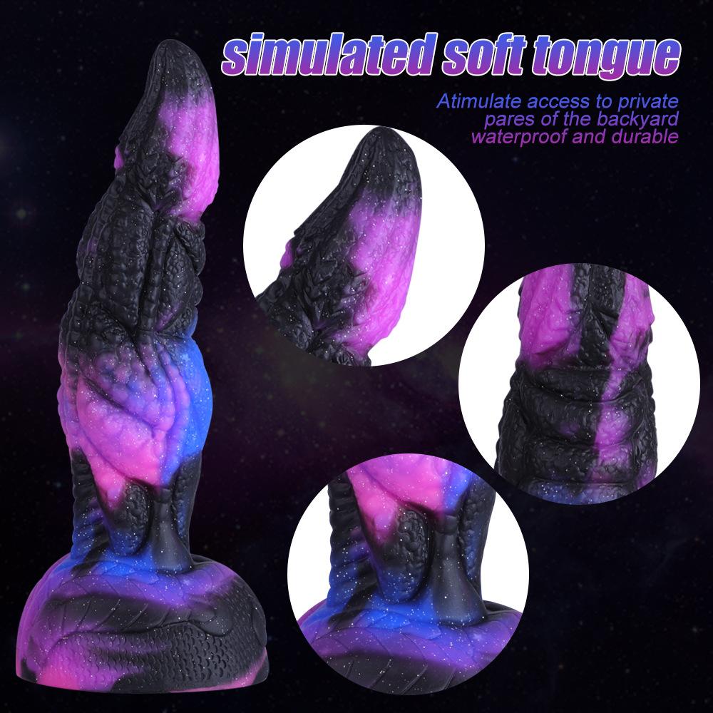 Realistic Silicone Animal Dildo Vaginal G-spot with Suction Cup Anal Plug Huge Monster Dragon Dildo Female Sex Toys for Women