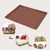1pc-Silicone Baking Tray Large High Temperature Resistant Swiss Roll Cake Plate Biscuit Slice Mold Pastry Mat