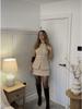 Women's Summer 2025 Fashion: European & American Style Sleeveless Dress with Belt - Two-Piece Set