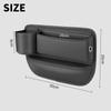 Universal Car Seat Gap Organizer Storage Box Multifunction Wallet Keys Card Cup Phone Holder Auto Interior Accessories