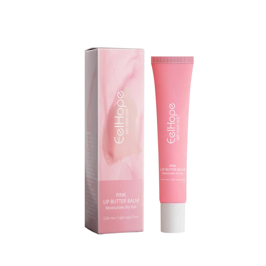 Eelhope Moisturizing Lip Balm For Hydrated And Revitalized Lips 15g In Beige And Pink Shades