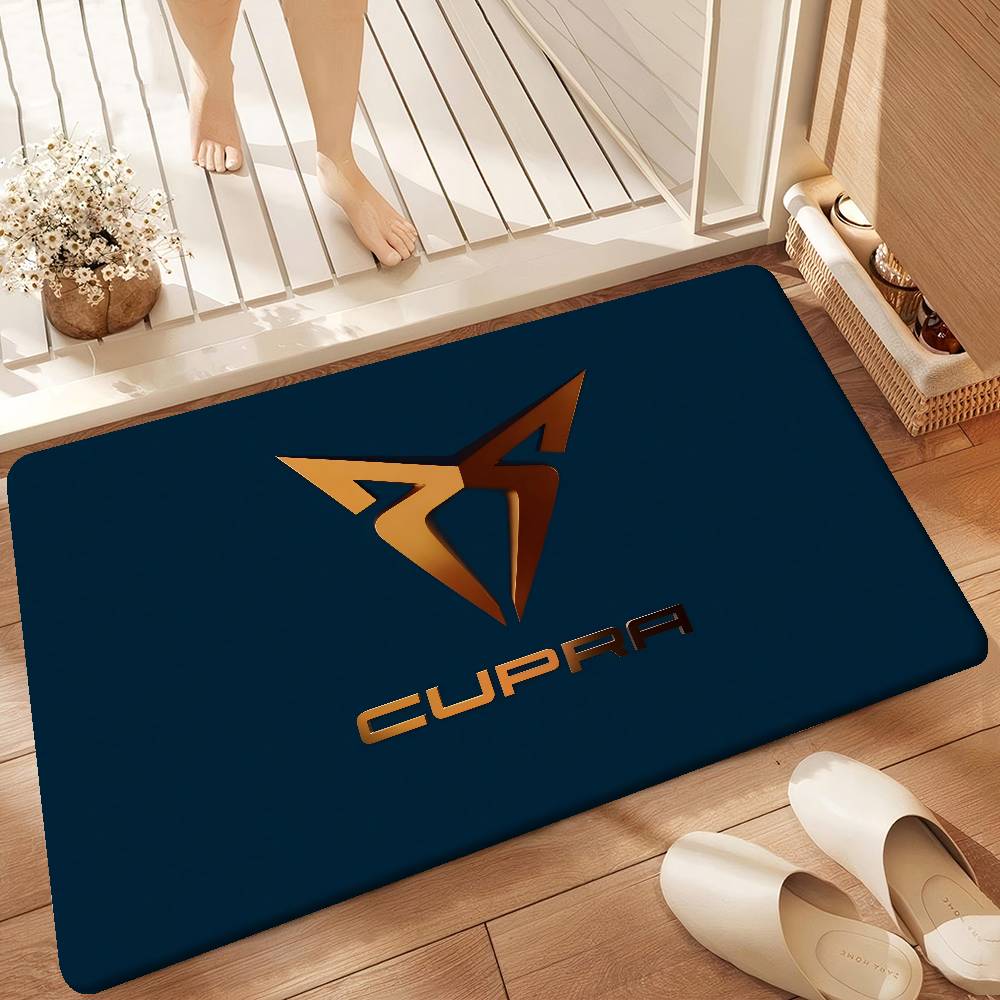 Kobercová rohožka s logy C-cupra Retro Více možností Obývací pokoj Kuchyňský koberec Protiskluzový Moderní domácí dekor