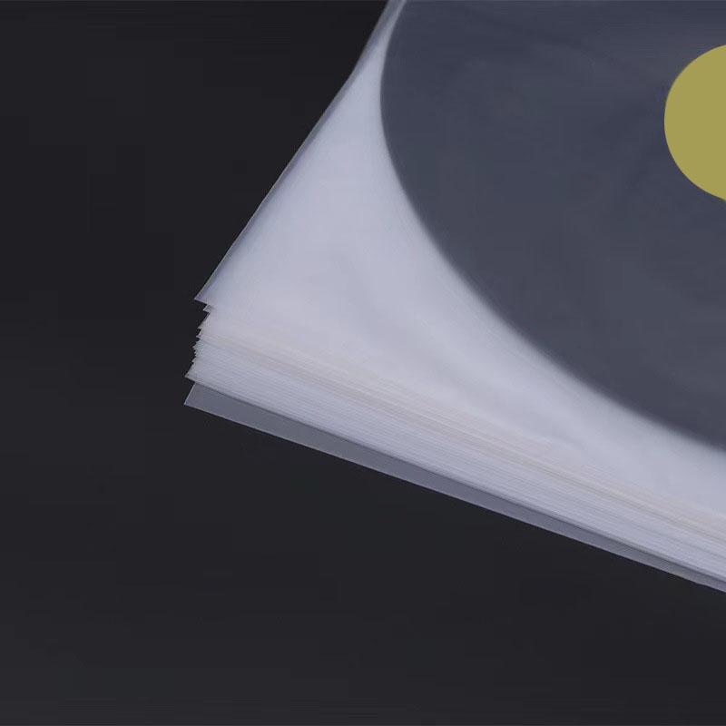 50 Stück 7/10/12 Zoll Klare Schallplattenhülle LP Schallplatte Plastiktüte Antistatische Schallplatten Innenhüllen Verpackungsbeutel Klare Hülle