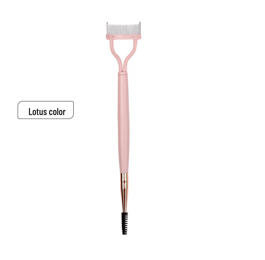 Foldable Semi-Arc Steel Needle Eyelash Comb
