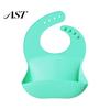 Comfortable Bibs for Sensitive Skin Silicone Baby Bib, Waterproof Soft Adjustable Feeding Durable Large Pocket Catch Food Bib Babies And Toddlers