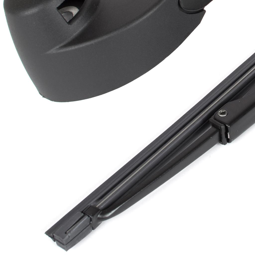 Seat Leon I 99-06 Rear Wiper Arm with Blade, Wiper Arm Has Slot for Washer Jet, with Rear Window Washer Nozzle KPL