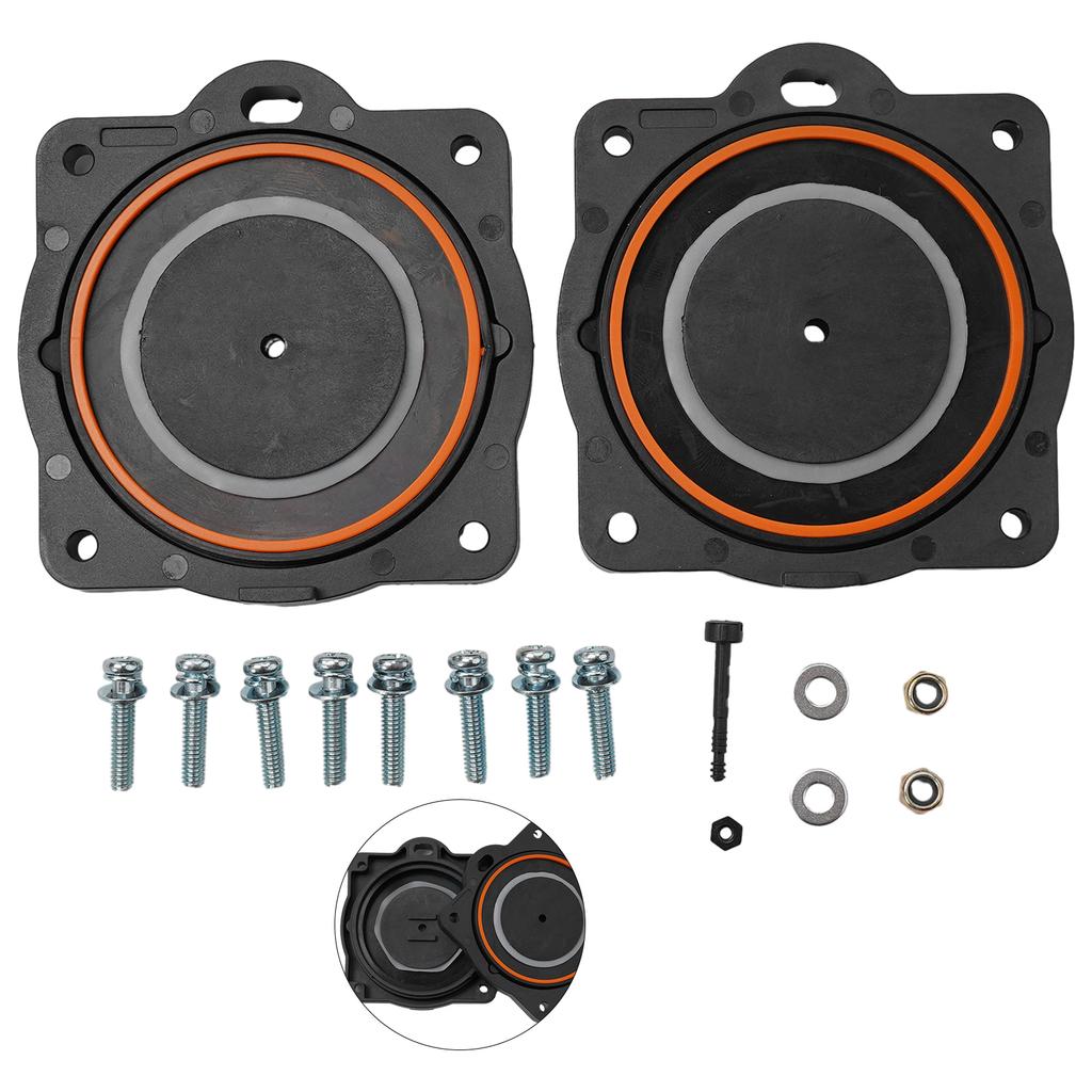 Rebuild Kit Compatible with For For HP 60 For For HP 80 Linear Air Pumps Includes Diaphragms Screws and Replacement Parts