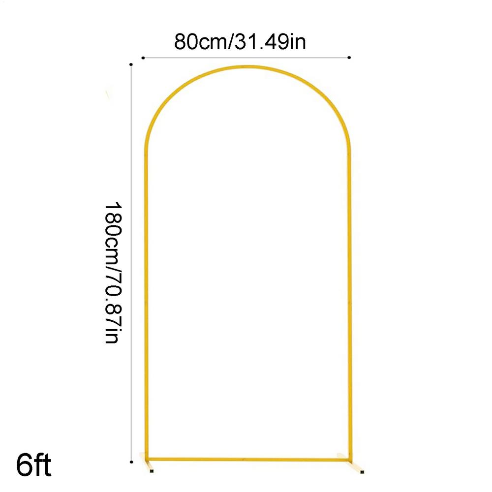 Metalen Boog Achtergrond Stand Goud Bruiloft Feest Boog Achtergrond Deur Frame Voor Verjaardagsfeesten Ballon Bloem Decoraties