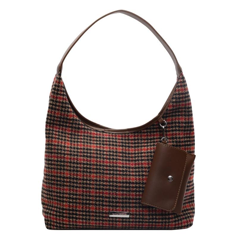 Fashion casual bag women's large-capacity new portable shoulder bag commuter tote bag