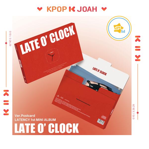 LATENCY 1-й мини-альбом [LATE O’ CLOCK] (Открытка Вер.) POSTCARD ver. (NO STORE BENEFIT)