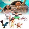 Figurine Moana 10pcs Anime Statuary Cake Ornament Christmas Gifts Garnish Toys