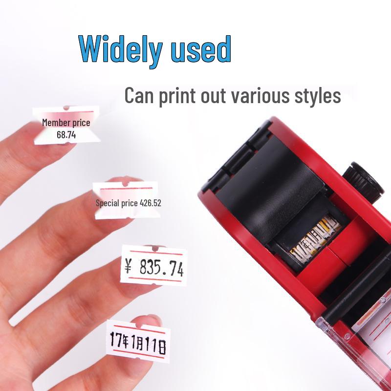 Supermarket Price Tag and Label Printing Machine for Clothing Stores