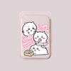 Usagi Magnetic Protective Case & Card Holder for iPhone 17 Pro Max - Subway & Bus Design for Men & Women