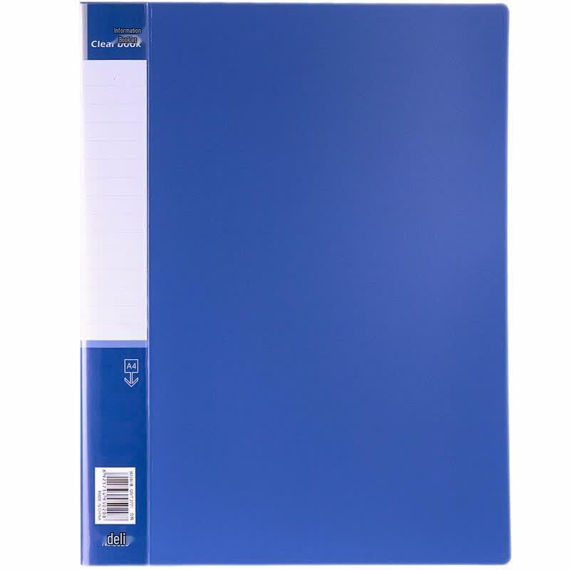 Deli A4 20-Pocket Display Book