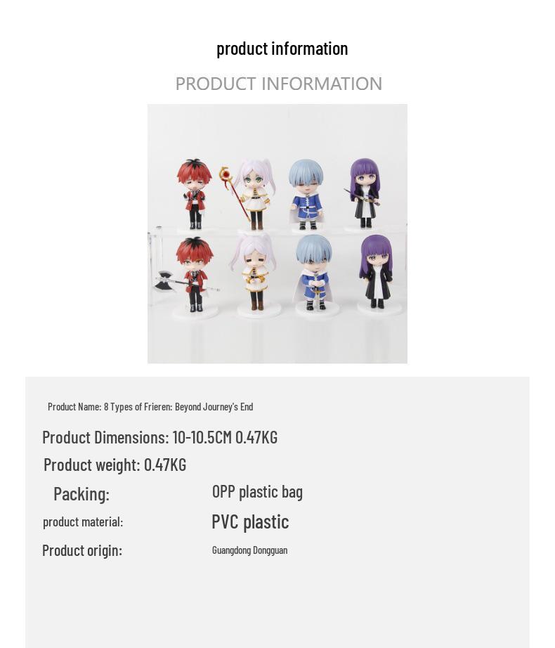 Frieren: Beyond Journey's End Blind Box Figure – Trendy Toy & Gift Ornament