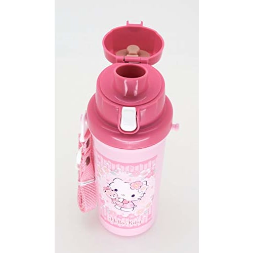 OSK Direct Drinking Water Bottle, 600ml, Hello Kitty Sakura Design, SC-600B