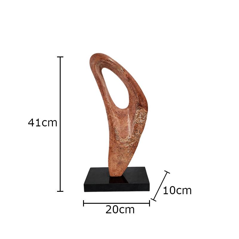 Creative Imitation Cave Stone Hollow Statue Desk Decoration Ornaments Minimalist Abstract Artwork Sculpture Room Aesthetic Decor