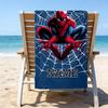 1pc Spider Man3 Beach Towel with Custom Name, Beach/Swimming/Bath/Picnic/Camping Towel, Suitable for Seaside Beaches