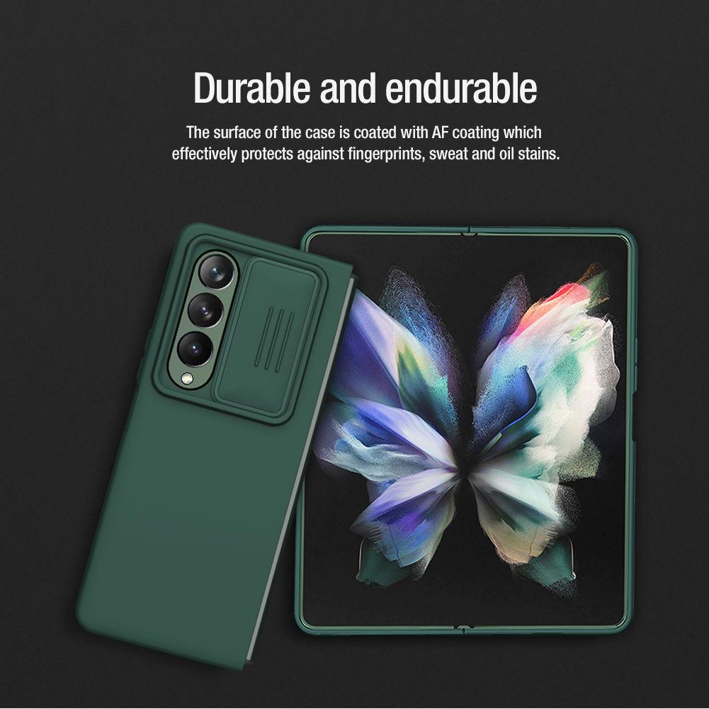 Pentru Samsung Galaxy Z Fold 4 5g Husă Nillkin Camshield Silicon Mătăsos Glisant Acoperire Spate Cameră Pentru Samsung Galaxy Z Fold 4