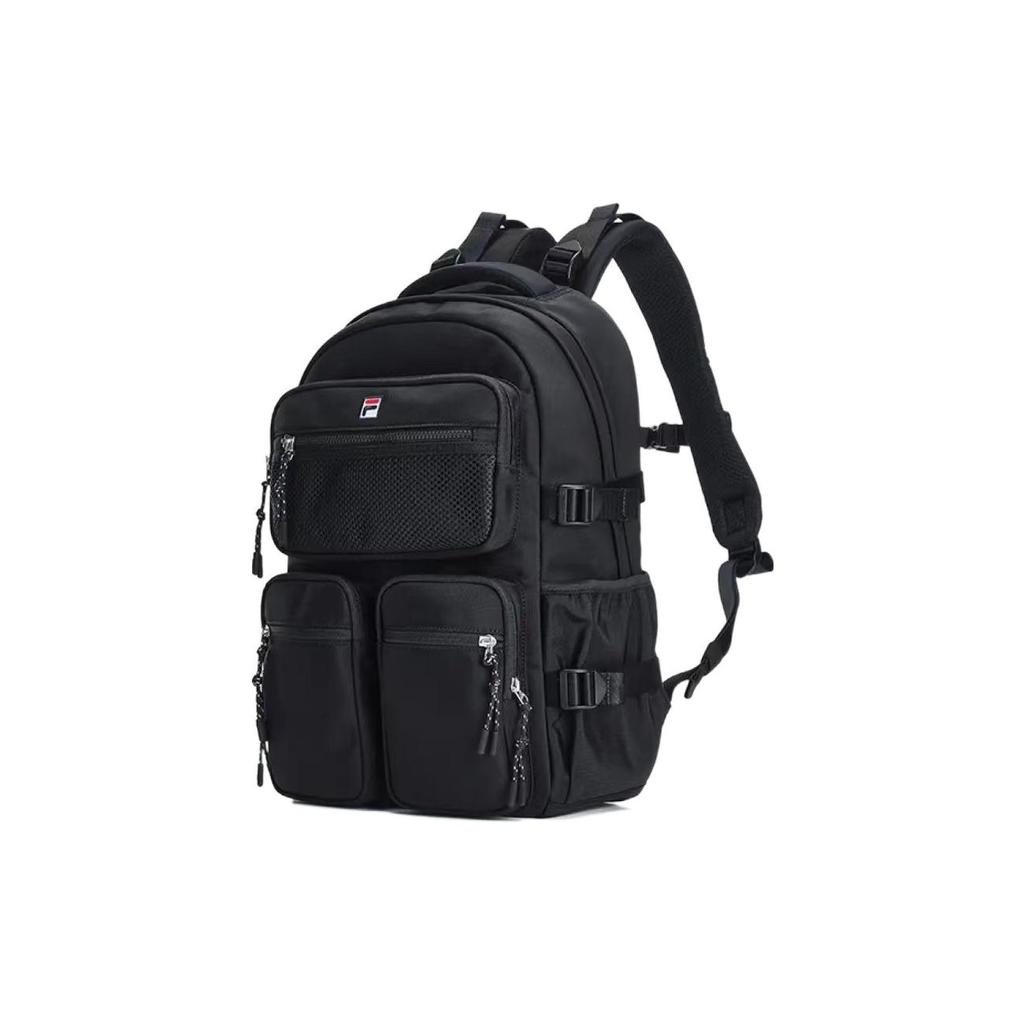 New FILA Fabric Laptop Backpack Regular Unisex Jet Black F13W329170FBK
