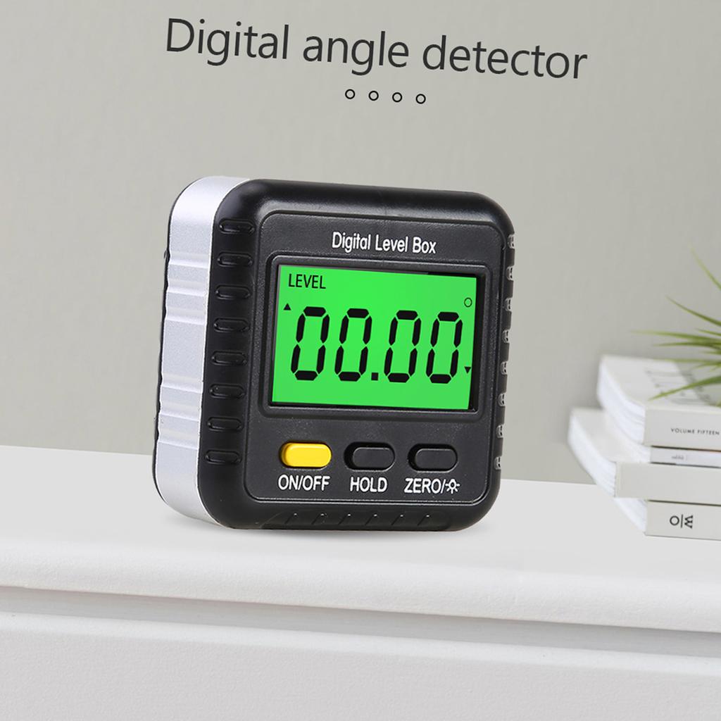 Digital Inclinometer 360 Degree Multi Purpose LCD Display Angle Finder Gauge Angle Measuring Tool for Construction Automobile Repair