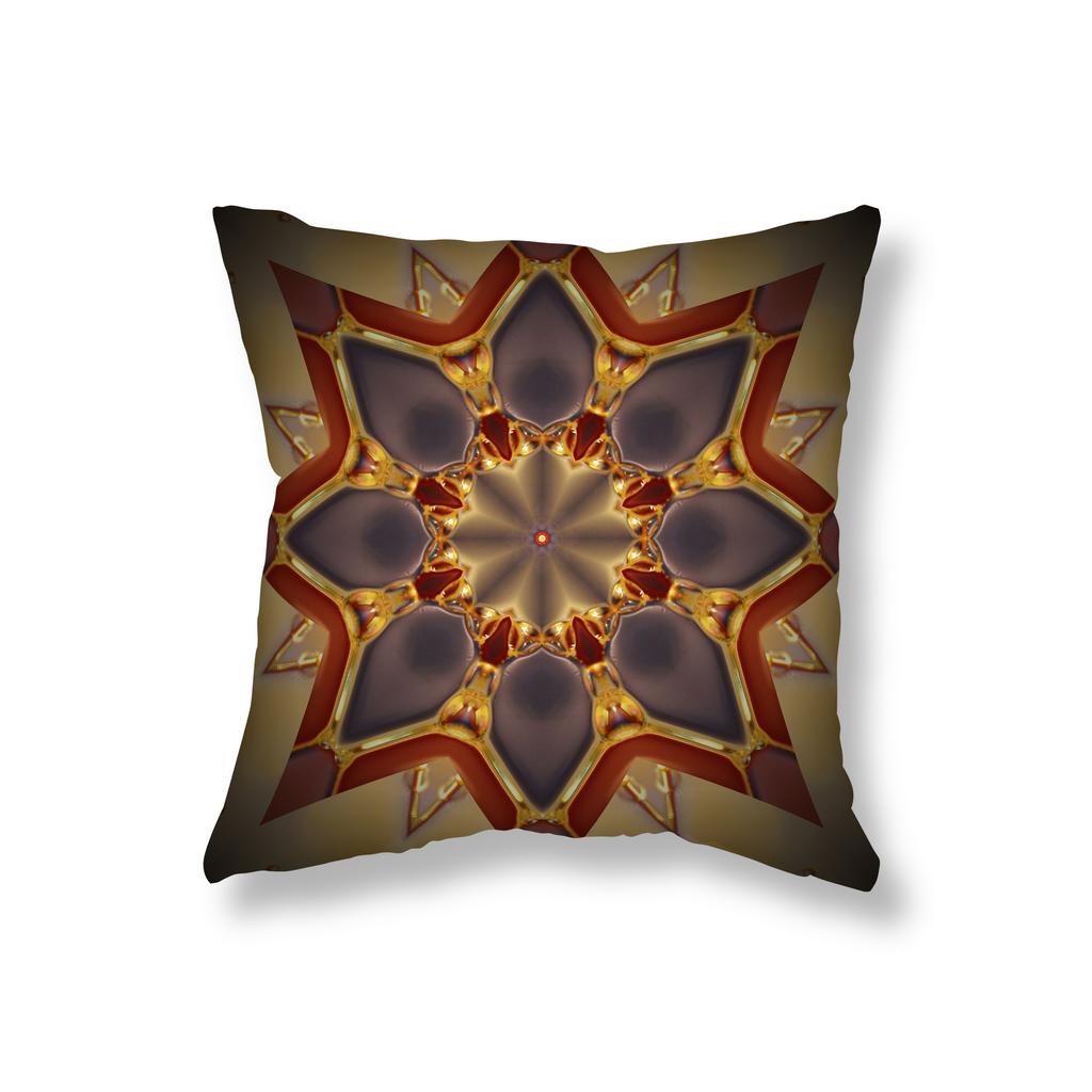 Psychedelic Mandala Print Throw Pillow Cover Sofa Decor Room Bedside Office Game Chair Cushion Cover Home Decor Pillow Cover