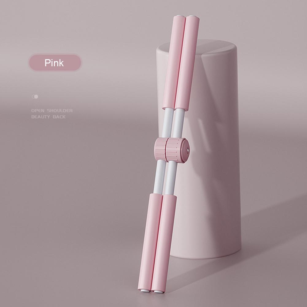 Posture Corrector Shoulder Neck Humpback Corrector Stick Stretching Tool Humpback Correction Stick Retractable Design for Women