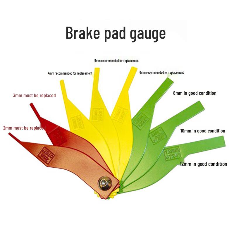 Brake Disc and Pad Thickness Gauge