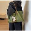 Mattierte Tasche Damen große Kapazität neu Herbst und Winter vielseitige lässige Schultertasche Pendler Tragetasche
