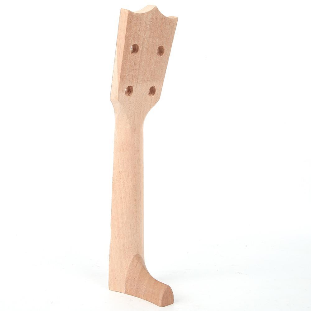 Wooden Color Ukulele Fretboard Okoume Wood And Rosewood Ukulele Replacement Neck  Concert Ukulele