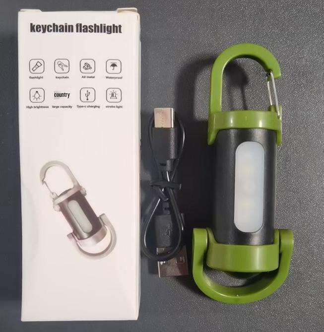 Hand-cranked Solar Power Flashlight: Portable Emergency Light
