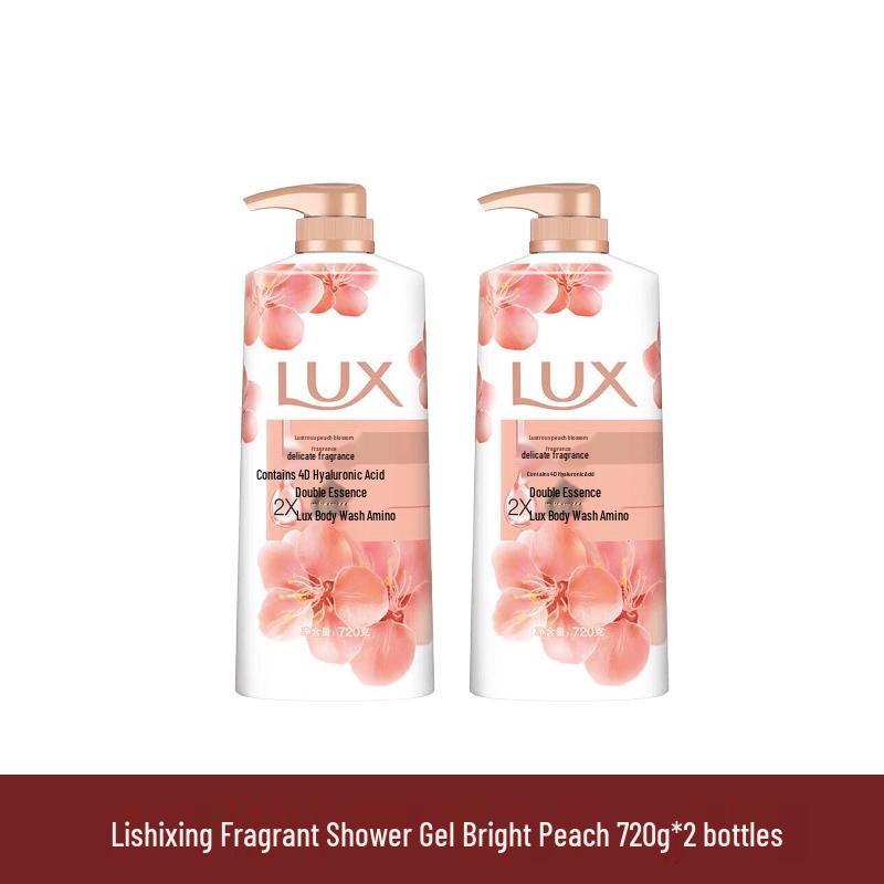 Lux Сияющий гель для душа с ароматом цветущего персика