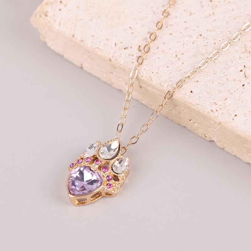 Crown Charm Necklace For Women Princess Crown Necklace Wedding Jewelry Rapunzel Accessories Gift