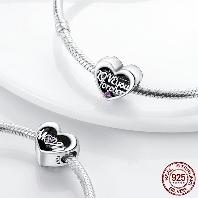 

Подвески на день матери, генеалогическое древо и мама, бусины, подходят для брендового браслета, браслет для женщин, ювелирные изделия, подарок