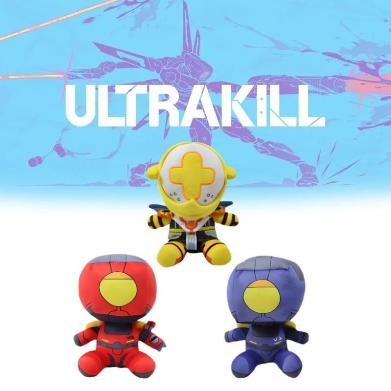 Plush Game Ultrakill Toys Cute Robot Boy Child Birthday Holiday Dolls Gifts