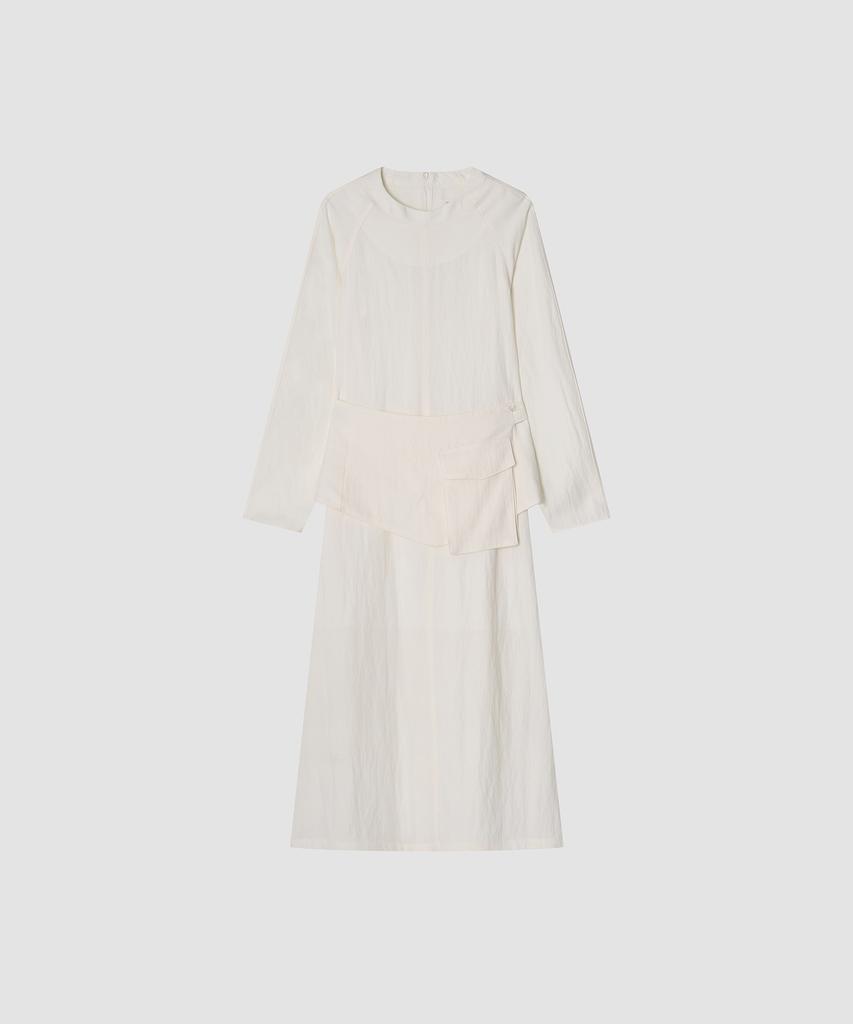 Deolil Belted One-Piece_Ivory