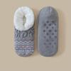Women's Lined Thickened Slipper Socks, Warm Floor Socks for Indoor Home Wear