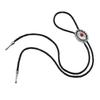 Vintage Western Cowboy Bolo Tie Celts Necktie Punk Necklace Costume Accessory American Bola Tie Western