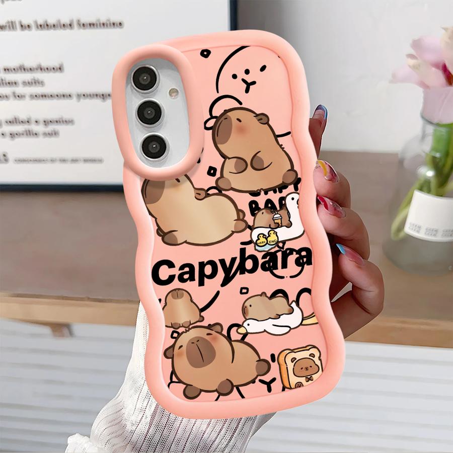 

Capybara Cute Case for Samsung Galaxy A11 A15 A21s A13 A12 A16 A14 A52 Soft Phone Cover A53 A05 A33 A03 A23 A22 A04 A06 Galaxy A21s