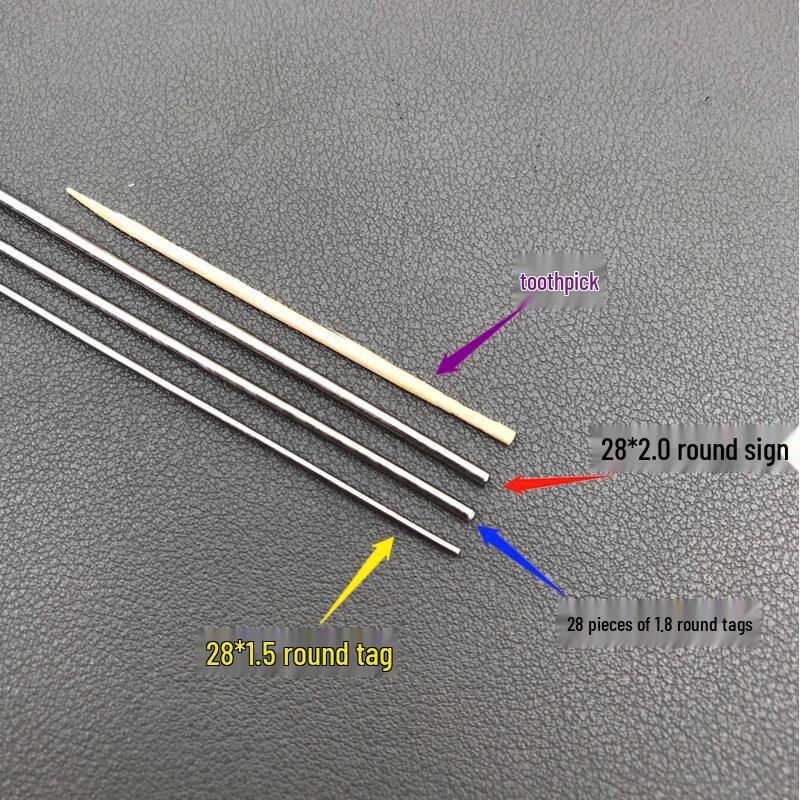 Jundingying 38cm Runde Edelstahl-Grillspieße, 1000er-Packung